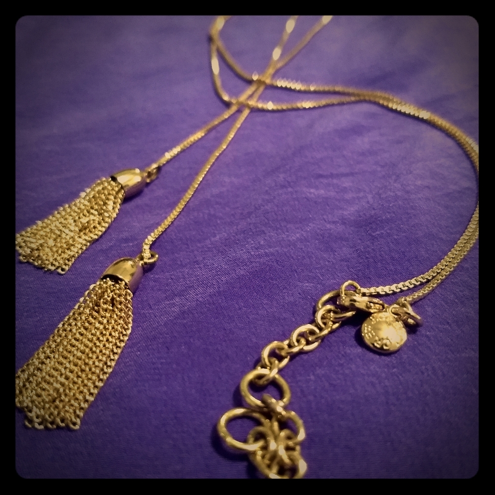 J. Crew tassel necklace